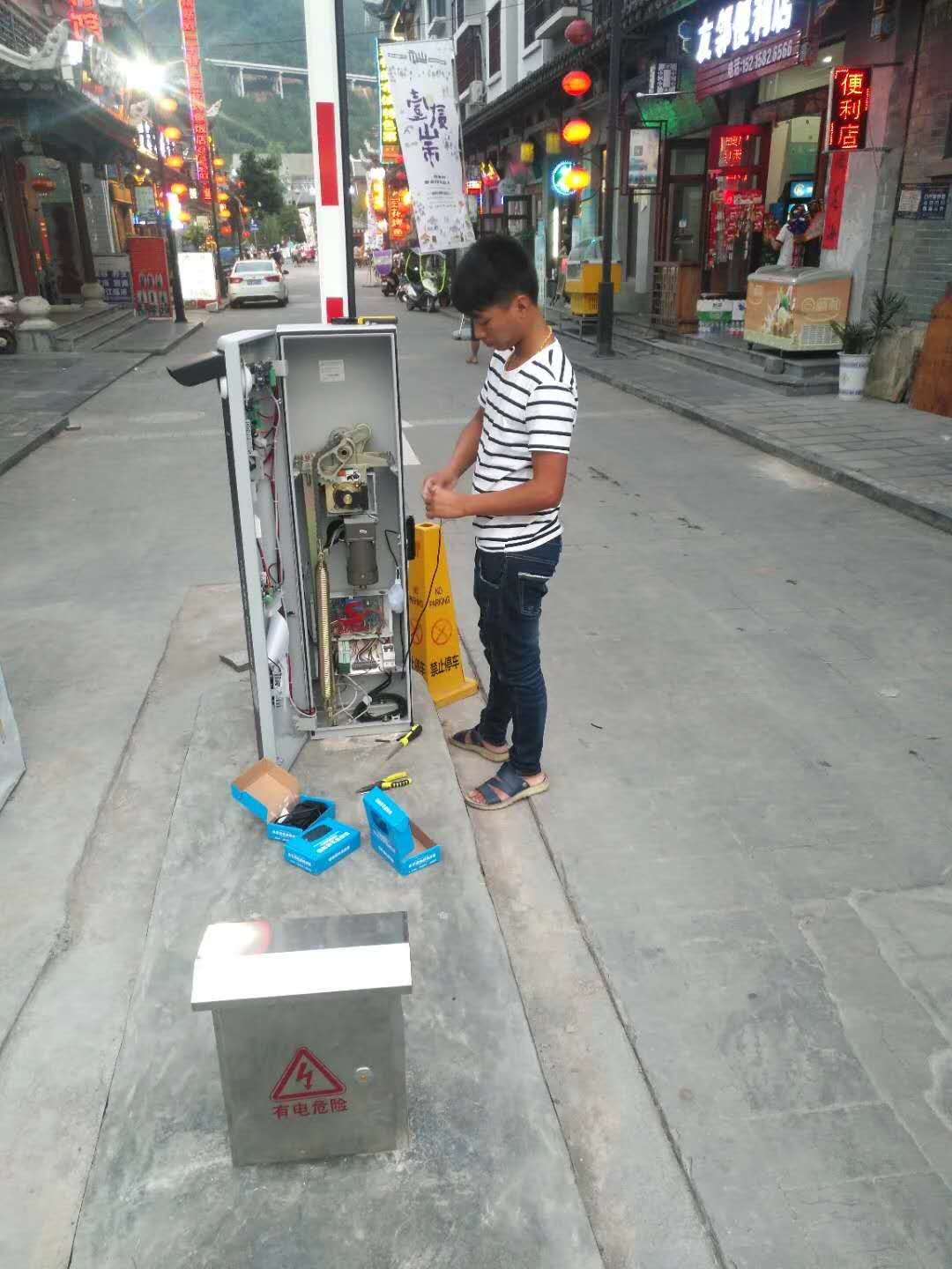 小区车牌识别监控管理系统